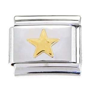  Gold Star Italian Charm Jewelry