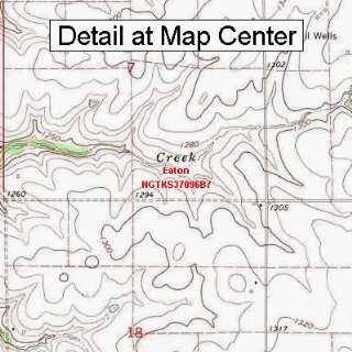   Quadrangle Map   Eaton, Kansas (Folded/Waterproof)