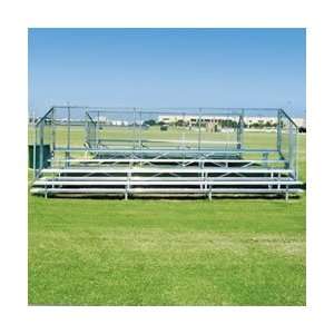  Portable 4 Row Bleachers w/o Fence 27ft (EA) Sports 