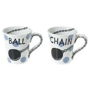  Ball & Chain 14 oz Mug Set Baby