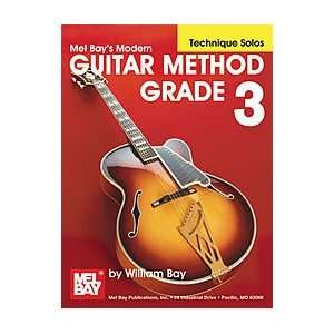  Modern Guitar Method Grade 3, Technique Solos Musical 