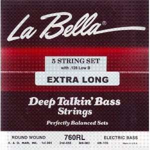  La Bella Electric Bass Guitar Deep Talkin` Bass 5 String 