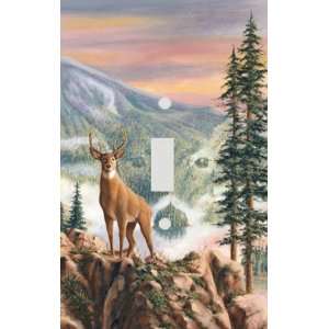  Deer Mountain Decorative Switchplate Cover
