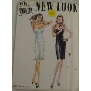  New Look Pattern 6057 Misses Little Black Dress Size 6 16 