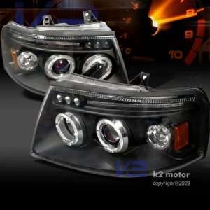  2003 2004 2005 2006 Ford Expedition Pro Headlights Blk 2004 