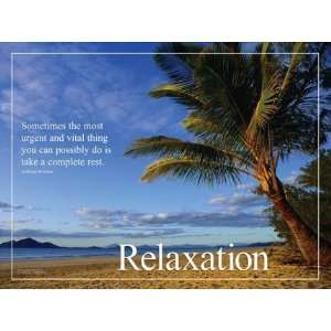  Relaxation (Beach) Inspirational / Motivational Poster 