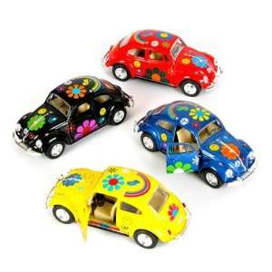  5 VW Flower Power Classic Beetle Case Pack 12 Everything 