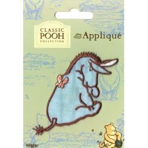 Eeyore with Butterfly Iron On Applique Arts, Crafts 