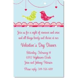  Two Little Love Birds Valentines Day Invitations Health 