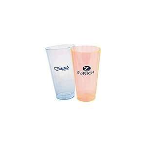  Min Qty 100 16 oz. Neon Plastic Fluted Cup Health 