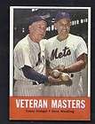 Veteran Masters Stengel Woodling 1963 Topps Card #43