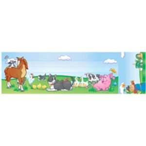  Seat And Cubby Signs Farm Animals
