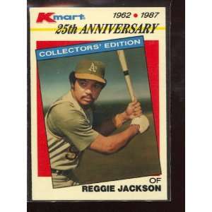  1987 K Mart #16 Reggie Jackson Sports Collectibles