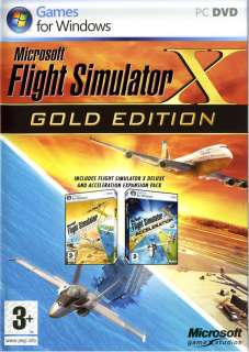 FLIGHT SIMULATOR X GOLD EDITION * PC * BRAND NEW Y4381890  