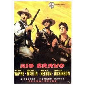 Rio Bravo (1959) 27 x 40 Movie Poster Spanish Style A  
