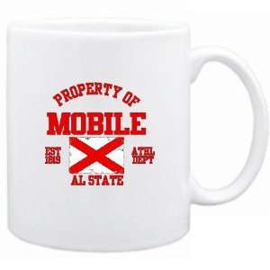 New  Property Of Mobile / Athl Dept  Alabama Mug Usa City  