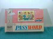 1963 Password Milton Bradley Company No. 4260 Game  