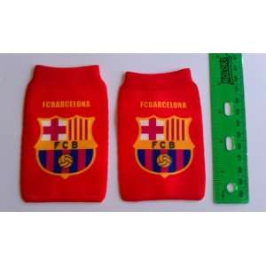  FC Barcelona Soccer Pouch Bag Sock Cover (2 Pack 