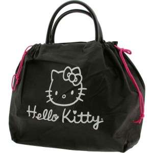 LOUNGEFLY HELLO KITTY BLACK PATENT EMBOSSED TOTE BAG ( Brand New 