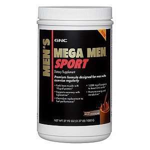  GNC Mens Mega Men Sport, Milk Chocolate, 2.37 lbs Health 