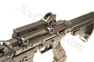 Acid Tactical AR Scope mount & Adjustable Iron sight Airsoft M4 Rifle 