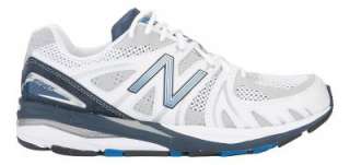 Mens New Balance 1540 Athletic Running Shoes White/Blue  