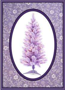 French LAVENDER Lilac Tulle Butterfly Feather Tree Valentines Day 