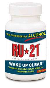 Box RU 21 Hangover Prevention 120 pills RU21 (CHASER)  