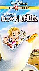 The Rescuers Down Under VHS, 2000, Gold Collection Edition  