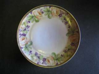 Vintage ROYAL MUNICH, ZS & CO. Bavaria Porcelain Plate  