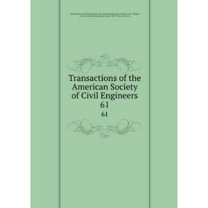 the American Society of Civil Engineers. 61 International Engineering 