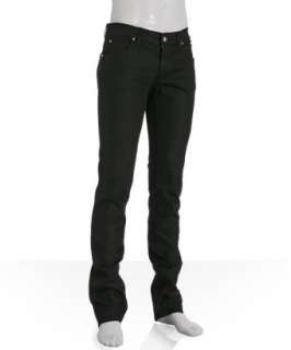 Gucci black stretch skinny leg slim jeans  