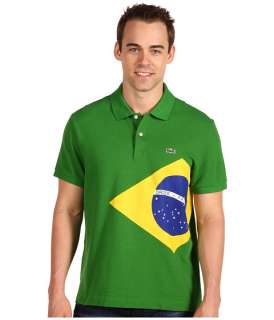 Lacoste Brazil Flag Polo at 