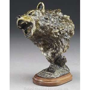  Grizzly Bear Bronze Sculpture