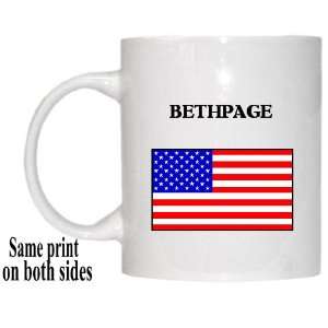  US Flag   Bethpage, New York (NY) Mug 
