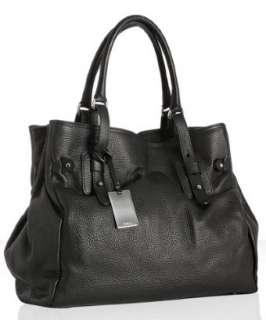 Furla black leather Narciso shopper tote  