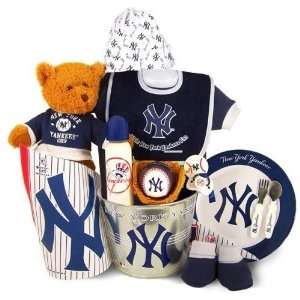  Yankees Baseball Baby Boy Basket 