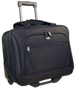Olympia Wheeled Laptop Computer Case Briefcase NWT  