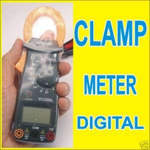 VC3266L 3 1/2 Digital Clamp Meter Multimeter AC / DC  