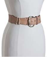 Linea Pelle natural leather pieced hip belt style# 312998501