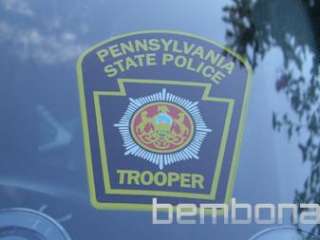 PA Pennsylvania State Police Trooper Window Decal NEW  