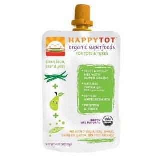 Happybaby Happy Tots   Green Beans Pears and Peas Organic Baby Super 