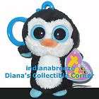   Chain WADDLES Penguin With Blue Feet Ty Beanie Babies Baby Boos NEW