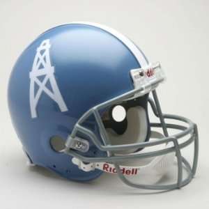 Houston Oilers Throwback 1960 1963 Replica Unsigned Riddell Helmet
