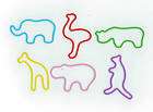 Silly Bands Silly Bandz Zoo Theme Very RARE Bandz (12)