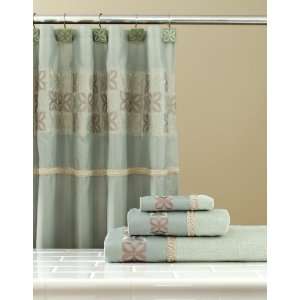   Shower Curtain W/ Hooks By Collections Etc 