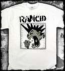 Rancid   Mohawk white t shirt   Official   FAST SHIP