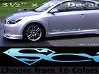 Super SCION winshield decal for xa xb xd tc trd   AVAILABLE IN 16 