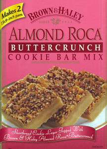 Almond Roca BUTTERCRUNCH Cookie Bar Mix WOW FASTSHIP  