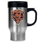 Chicago Bears Stainless NFL Football 16 oz Travel Mug Sold By Neoplex